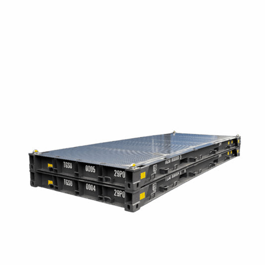 20-Fuß-Flat-Rack-Container